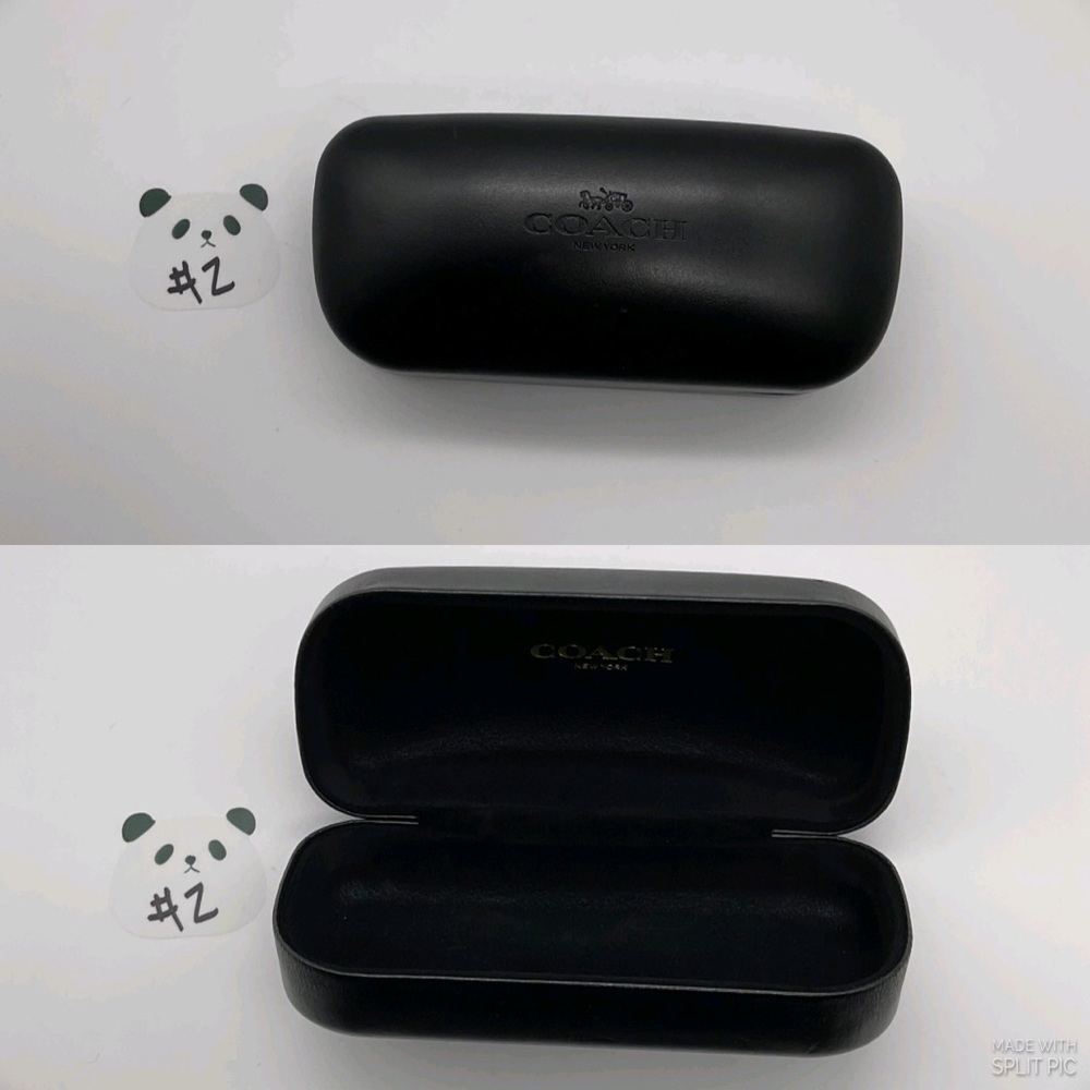 COACH‎ BLACK HARDSHELL SUNGLASS CASE